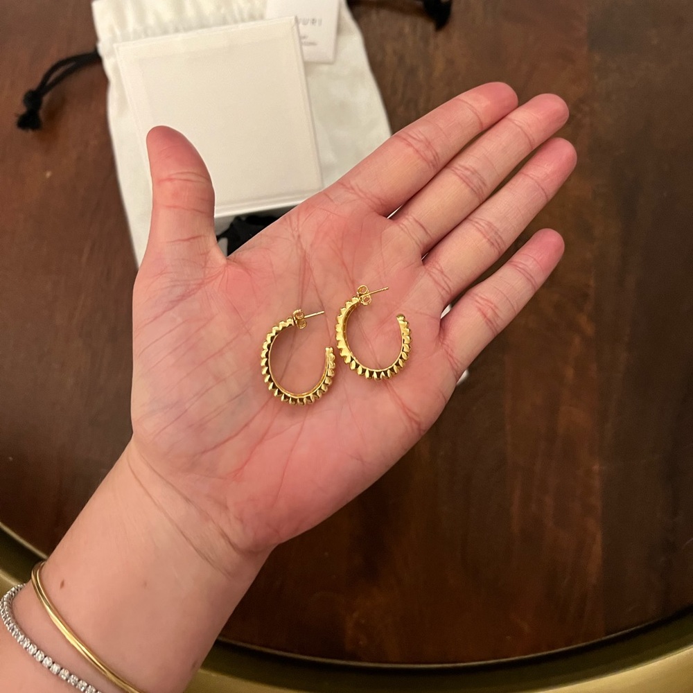 Large Charlotte Hoops